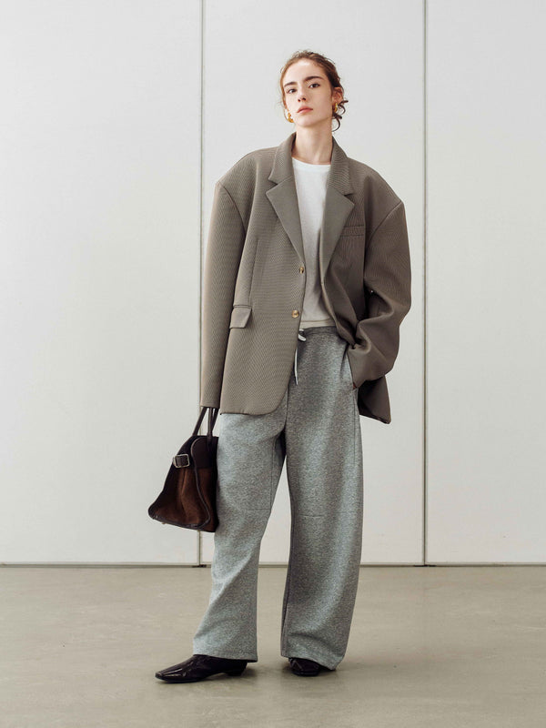 Veil Check Blazer